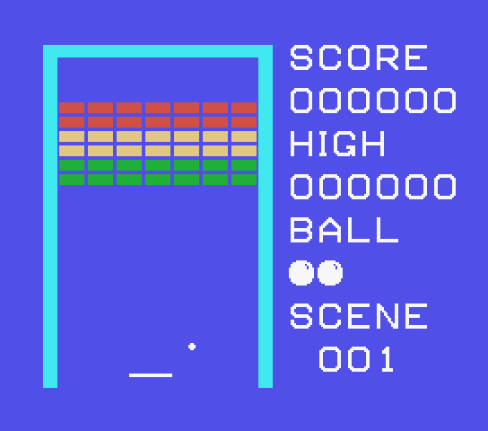 Break Out screenshot 2 for MSX